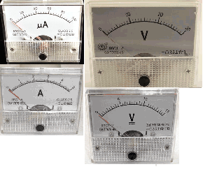 ANALOGNI PANEL 100µA 5A 30V 15V