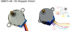 STEPPER MOTOR + DRIVER 28BYJ-48