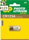 BATERIJA FOTO CR 123A 3V
