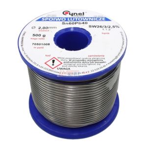 Cin 500g 2,00mm SN60PB40