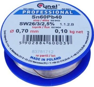 Cin 100g 0,70mm SN60PB40