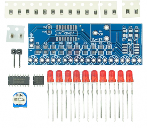 KIT NE555 TEKOČI LED FLOW SMD/THT