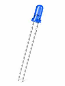 LED DIODA 3mm Modra